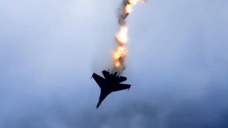 תיעוד מטורף: טייס F-35 נוטש את המטוס רגע לפני ההתרסקות