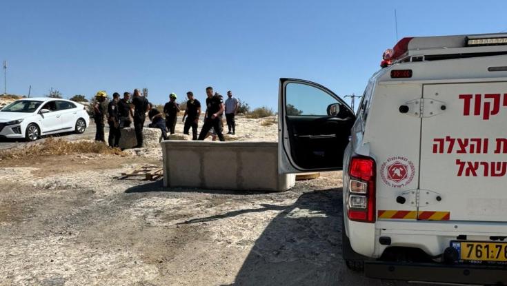 דרמה בירושלים: "הנער היה לכוד בתוך בור מים עמוק - ואחז בחבל בכוחותיו האחרונים"