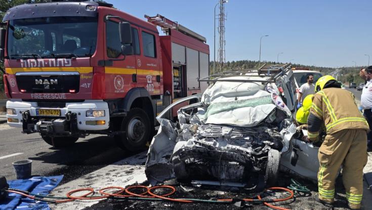 אסון כבד בשהם: אדם נהרג בתאונת דרכים סמוך לעיר