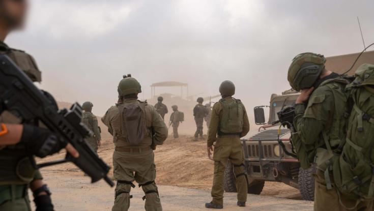 במקביל לתקיפות מהאוויר: כוחות צה"ל השתלטו מחדש על ציר נצרים