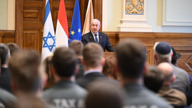 הפתעה בהונגריה: נתניהו קיבל הפתעה מאנשי האקדמיה במדינה