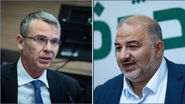 עימות בין עבאס ללוין: "לפני שישבתי אתם בקואליציה - ישבתי אתך ועם ראש הממשלה"