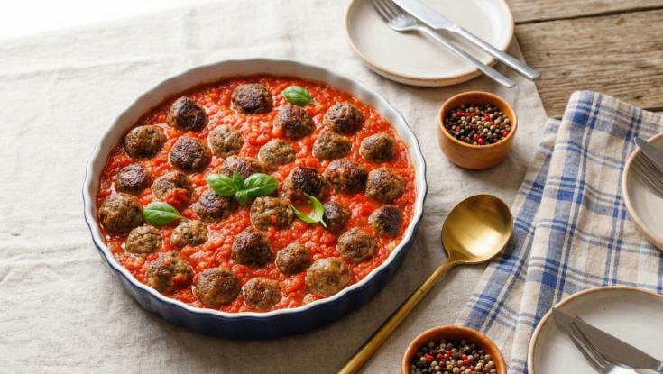 במהירות וללא טיגון: קציצות ברוטב מושלמות לימים מתוחים