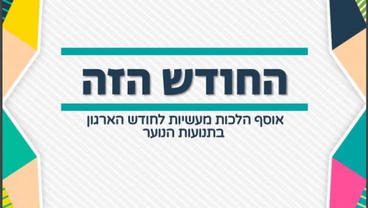 אוסף הלכות מעשיות לחודש ארגון