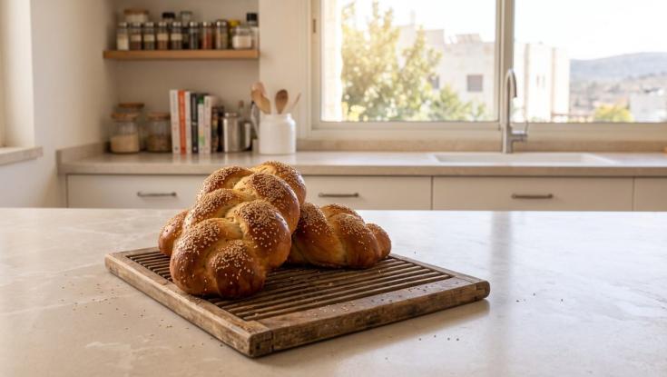 בלי ניסיון באפייה: מתכון לחלות רכות וזהובות לראש השנה