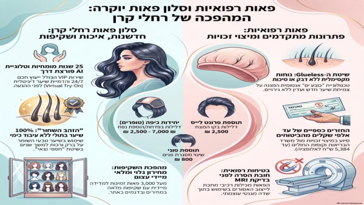 המהפכה בעולם השיער: איך סלון פאות של רחלי קרן משנה את כל מה שידעת על איכות, שקיפות וטבעיות