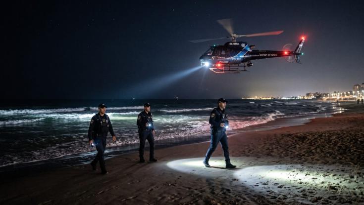 דרמה בחיפה: צעיר נכנס לים ונעלם, מסוק הוזנק