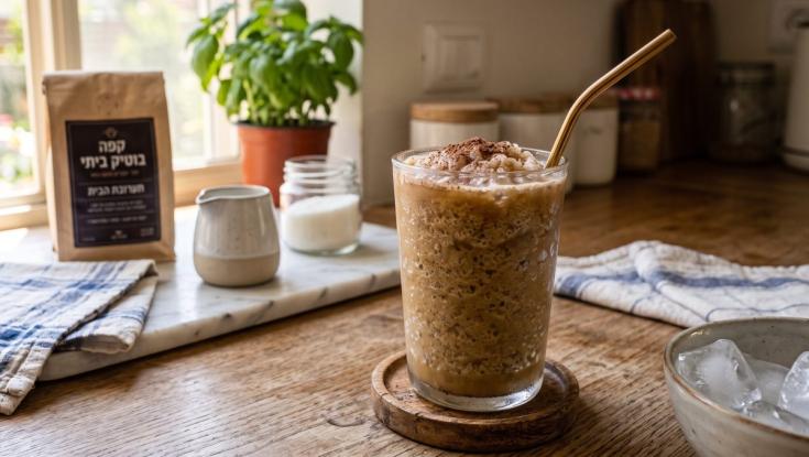 לא תאמינו שאפשר להכין את זה בבית: 5 דקות ויש לכם אייס קפה מושלם