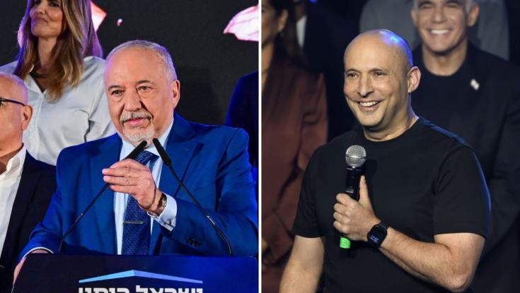 בנט וליברמן חשפו את הרשימות לכנסת ה-26: אלו עשרת המקומות הראשונים
