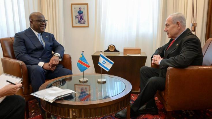 נתניהו נפגש עם הנשיא האפריקני: סיכמו על חיזוק הקשרים הביטחוניים