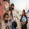 שרת הקליטה מקבלת את פני העולים צילום: נגה מלסה חדשות
