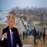 טראמפ | עזה צילום: פלאש 90, שאטרסטוק וקאנבה  חדשות