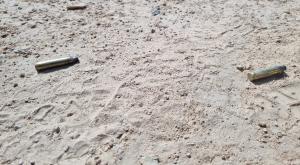 הקליעים שנורו על פי התושבים צילום: ללא מבזקים