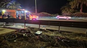 זירת התאונה צילום: מד"א מבזקים