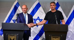 יועז הנדל וירון זליכה צילום: Avshalom Sassoni,Flash90 פוליטי