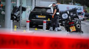 זירת הרצח צילום: Avshalom Sassoni,Flash90 חדשות