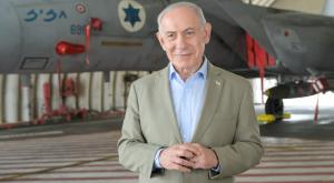נתניהו במוצב צה"ל צילום: מעיין טואף חדשות
