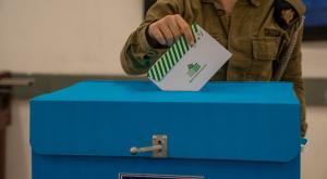 כוחות צה"ל מצביעים צילום: דובר צה"ל חדשות