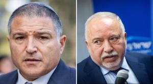 ליברמן וזיני צילום: פלאש 90 וקנבה חדשות