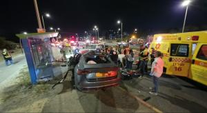 זירת הפיצוץ צילום: דוברות מד"א מבזקים