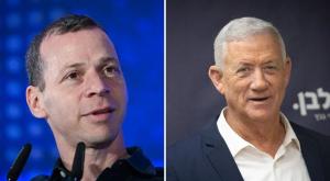 עמית סגל לא שוכח לבני גנץ דבר אחד צילום: פלאש 90 וקנבה טלוויזיה