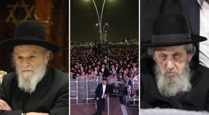 הרב לנדא והרב הירש צילום: פלאש 90 וקנבה פוליטי