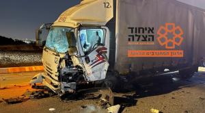 זירת התאונה צילום: איחוד הצלה מבזקים