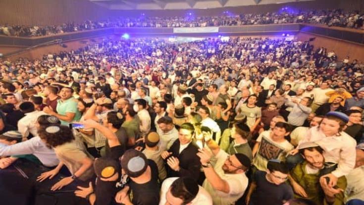 60 אלף משתתפים באירוע החסידות של 'צמאה'