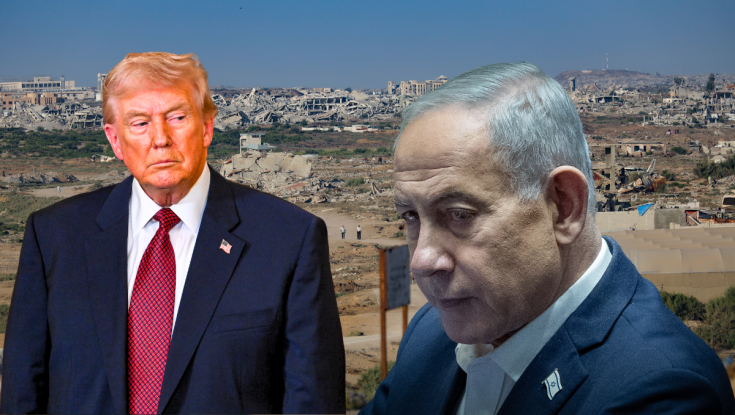 ישראל בולמת את פרויקט הענק של טראמפ לשיקום עזה