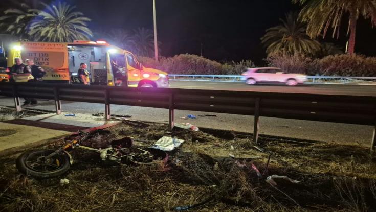 אסון בהרצליה: "הבחנו בפצועים כשהם שכובים בצד הכביש"