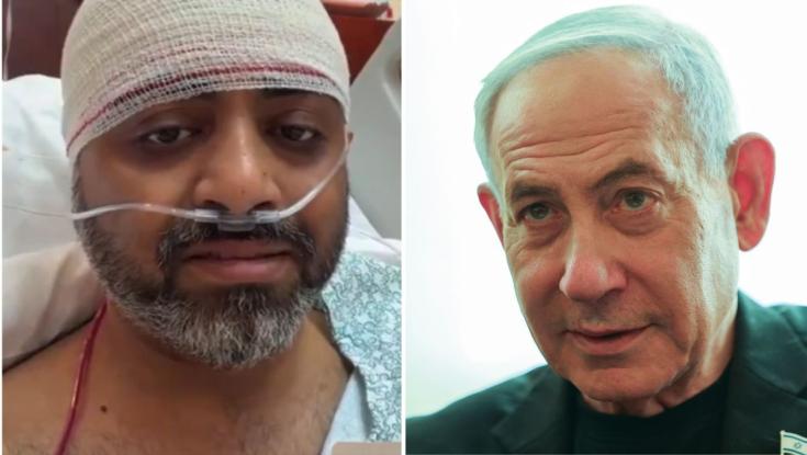 נתניהו לטייס ההודי: "מזמין אותך ואת ראש הממשלה מודי להשיא משואה"