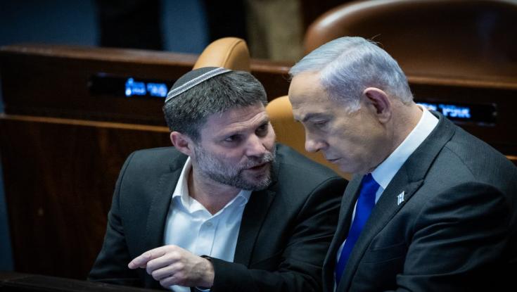כדי לא לאבד מנדטים: נתניהו וסמוטריץ' במהלך משותף