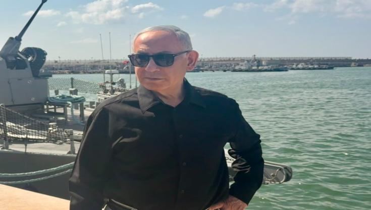 נתניהו מזהיר: "האויבים שלנו מאיימים על המרחב הימי"