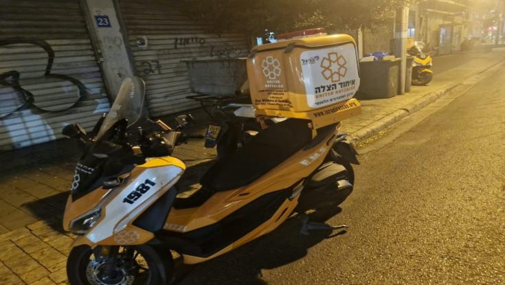 אירוע חריג בתל אביב: "מחולל חמצן שהתפוצץ עליו"