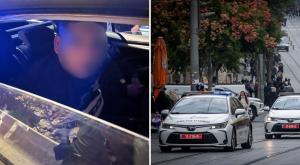 מרדף משטרתי, אילוסטרציה ואחד החשודים צילום: Flash90 ודוברות המשטרה פלילים