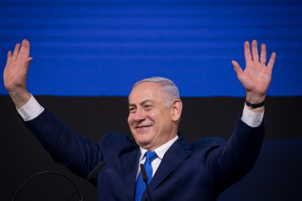 גם יריביו מודים שניצח. נתניהו