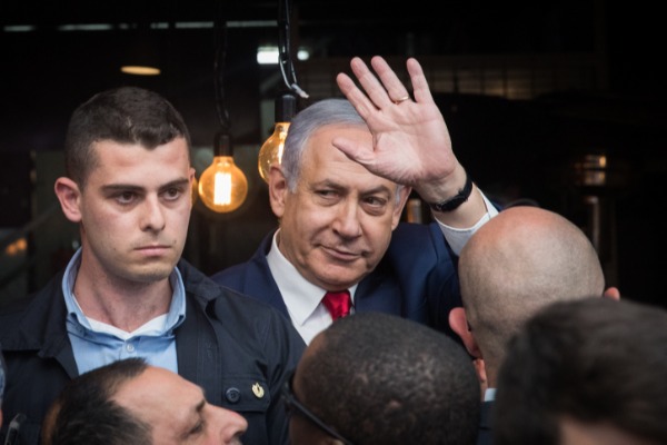 משדר לחץ. נתניהו