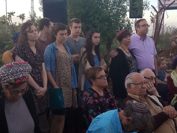 טקס חשיפת יד הזכרון
