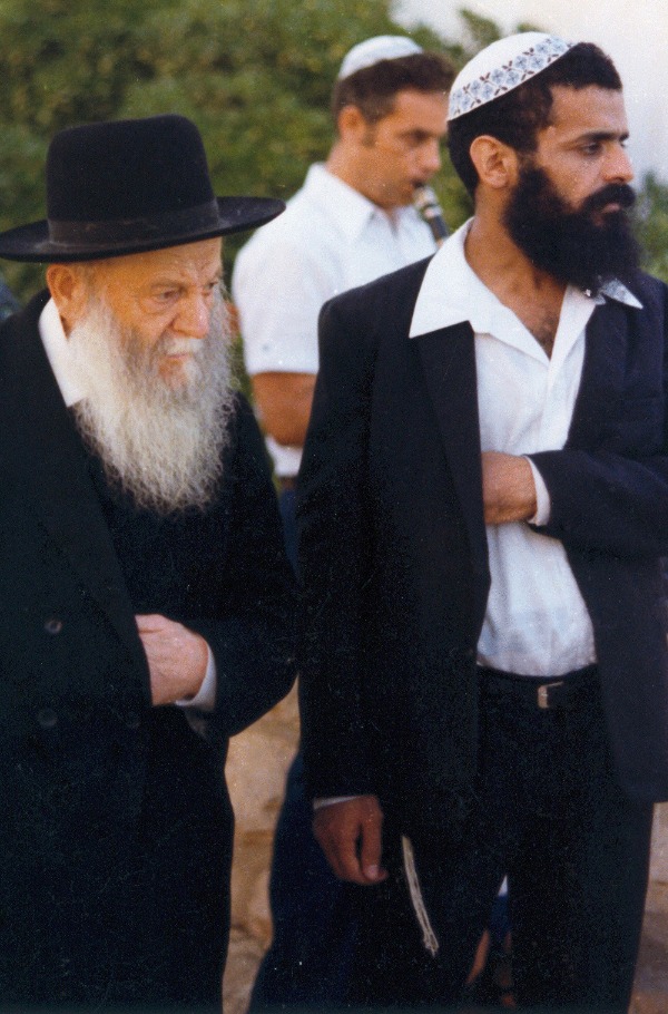 הרב בדיחי עם הרב צבי יהודה