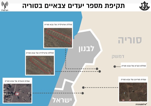 יעדי התקיפות בסוריה