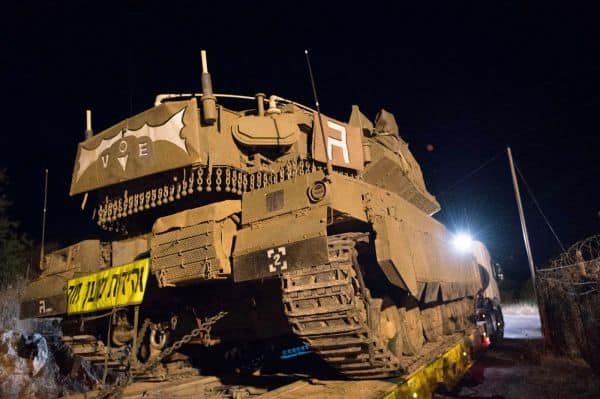 תגבור כוחות צה"ל ברמת הגולן