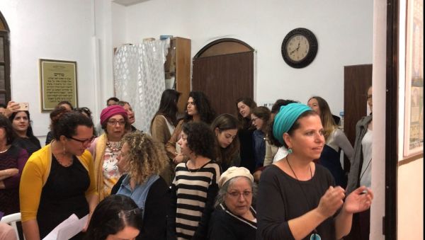 התפילה החגיגית לכבוד יום ירושלים בבי"כ הבנאים