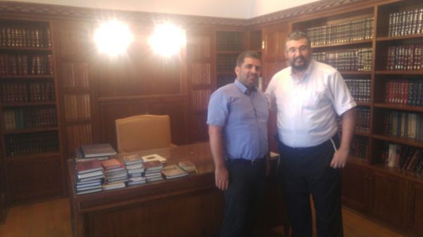מזכ"ל האיחוד הלאומי בביקור בכפר חב"ד