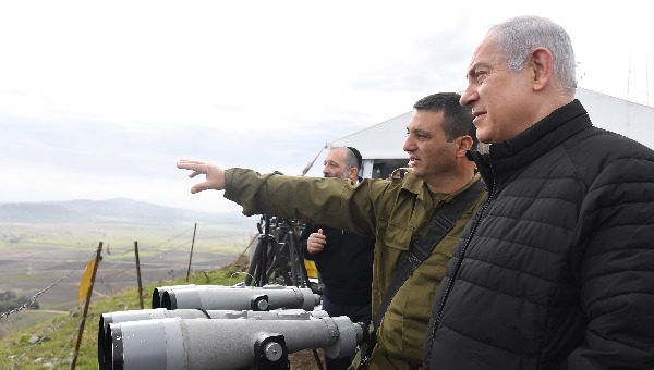 Netanyahu à la frontière nord