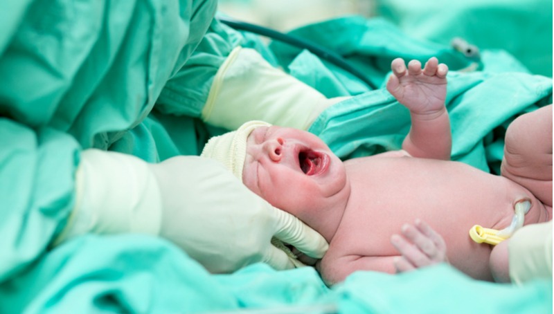 לידה בבית חולים