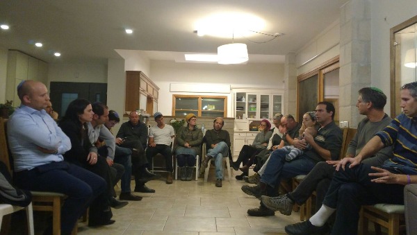 איילת שקד ונפתלי בנט בנתיב האבות