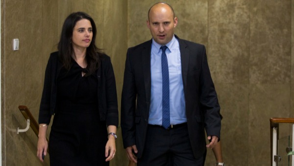 איילת שקד ונפתלי בנט