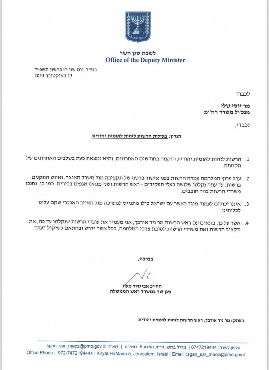אבי מעוז מוותר על התקציב
