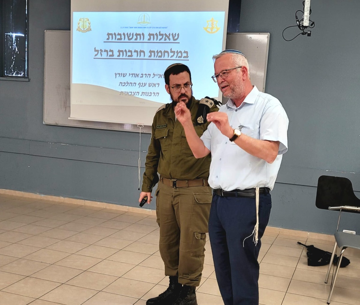 הב נהוראי והרב אודי שוורץ