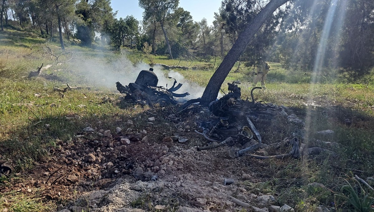 נפילה ביערות קק"ל